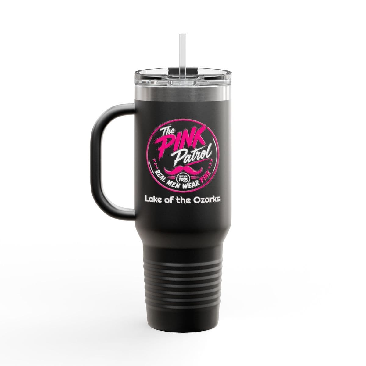 The Pink Patrol 40oz Travel Mug | Limited Edition PINK Patrol MERCH Tumbler 40oz
