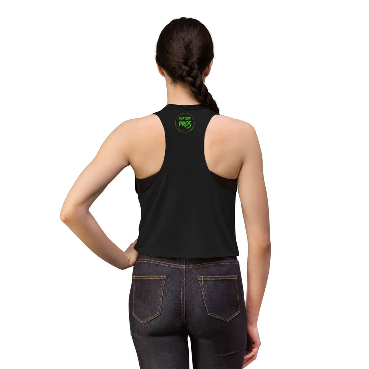 Lake Ride Pros Crop Top — Logo Women's Tank