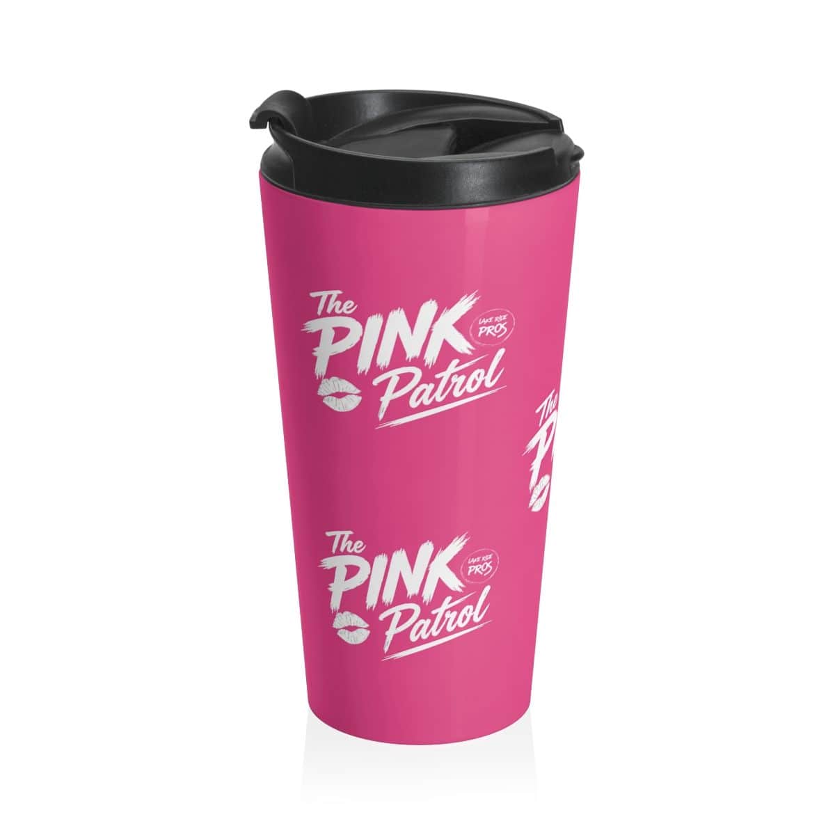 The Pink Patrol travel mug | Limited Edition PINK Patrol MERCH Travel Mug