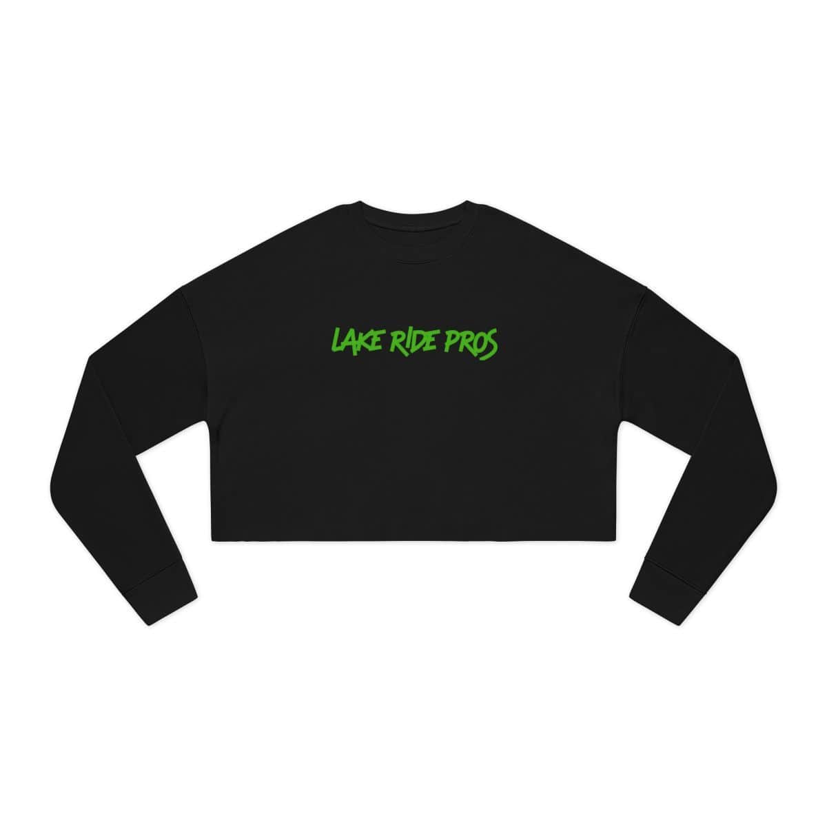 Women's Crop Top with Neon Green OG LRP Logo
